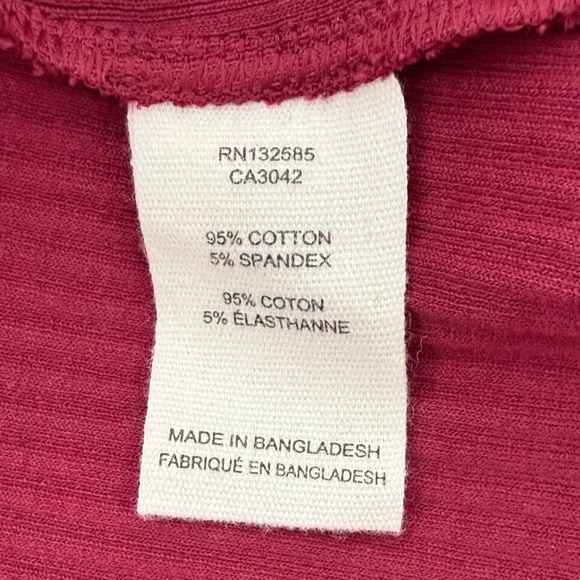 Grey State Deep Red Ribbed Jacket - Picture 4 of 13